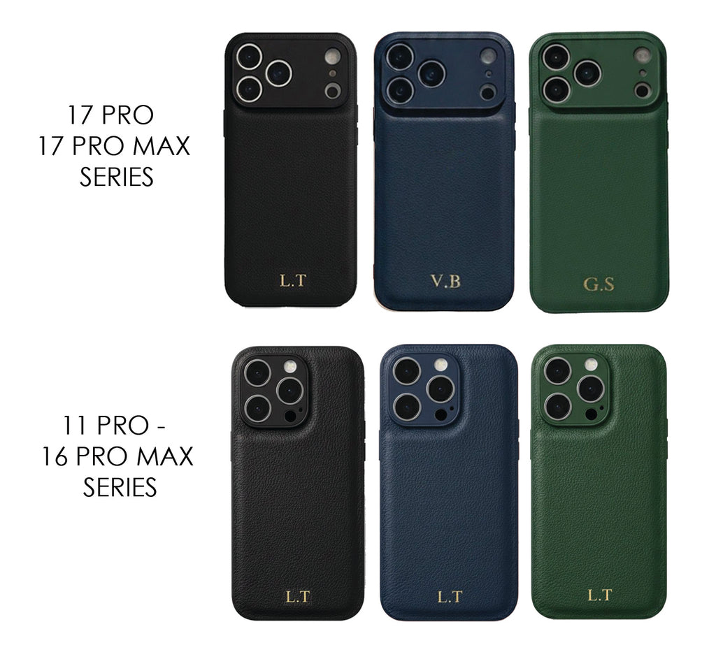 Navy Blue Gold Initials